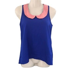 🍁NEW Royal Blue Collared Top
